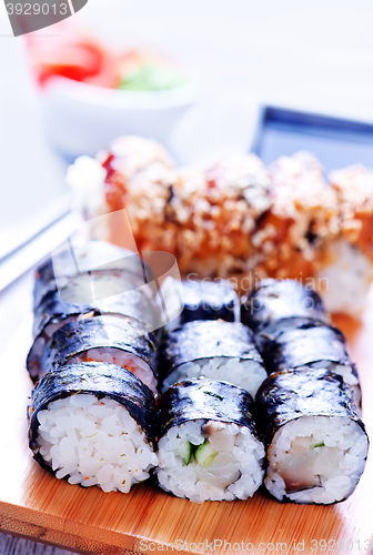 Image of fresh sushi