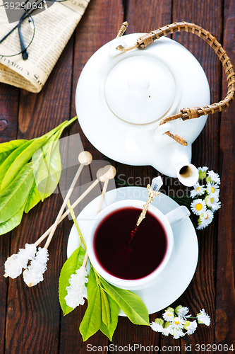 Image of tea in cup