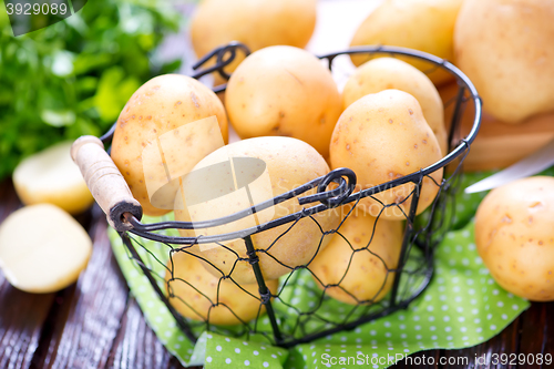 Image of raw potato