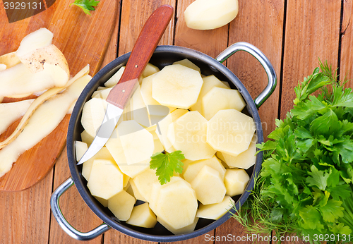 Image of raw potato