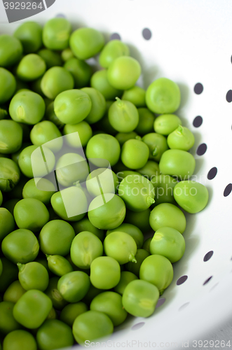 Image of Fresh  organic green peas