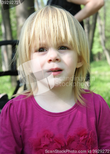 Image of Young girl portrait