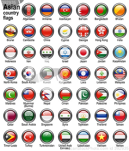 Image of flag web buttons