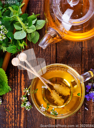 Image of fresh herbal tea