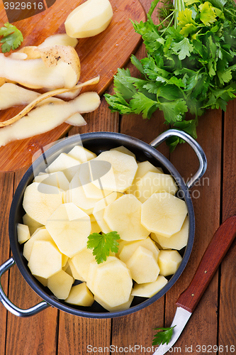 Image of raw potato