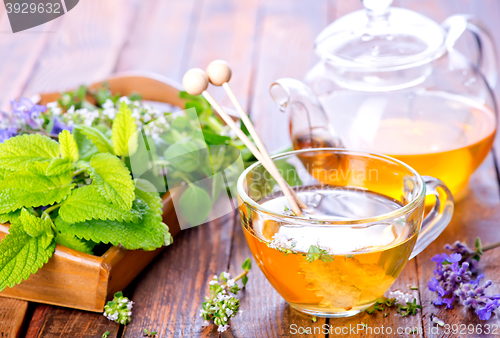 Image of fresh herbal tea