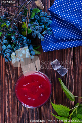 Image of blueberry drink