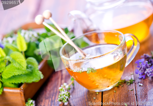 Image of fresh herbal tea