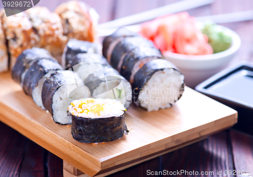 Image of sushi