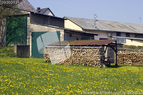 Image of Heap of Wood