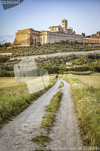 Image of Assisi in Italy Umbria