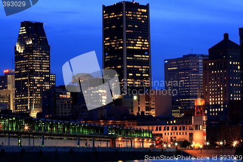Image of city in the morning