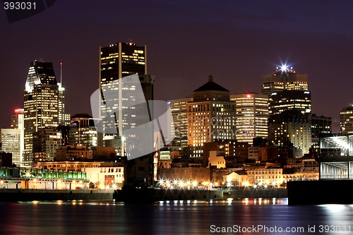 Image of water front city