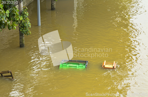 Image of River Seine Flooding in Paris