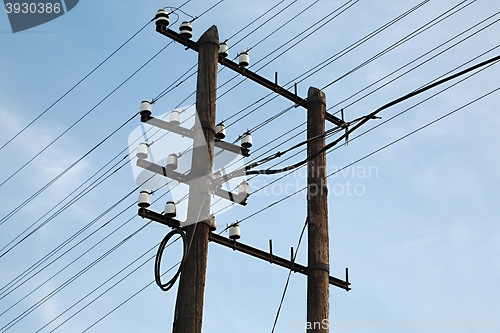 Image of electric lines