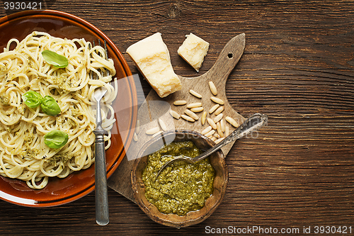 Image of Spaghetti with pesto