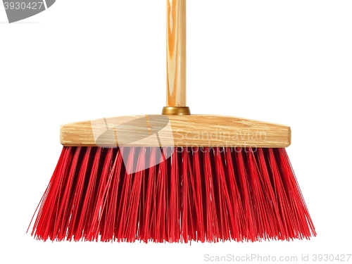 Image of Big wooden broom