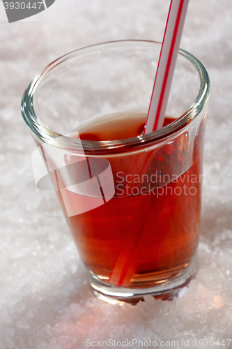 Image of Red drink