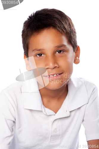 Image of Handsome hispanic boy