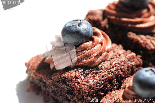 Image of fresh chocolate desserts