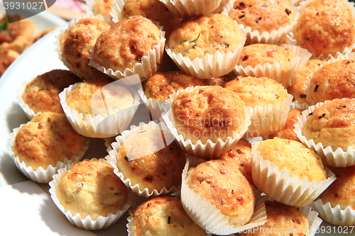 Image of fresh cheese muffins