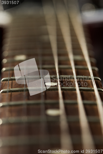 Image of Electric guitar detail shots