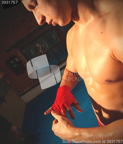 Image of Boxer arm bandage