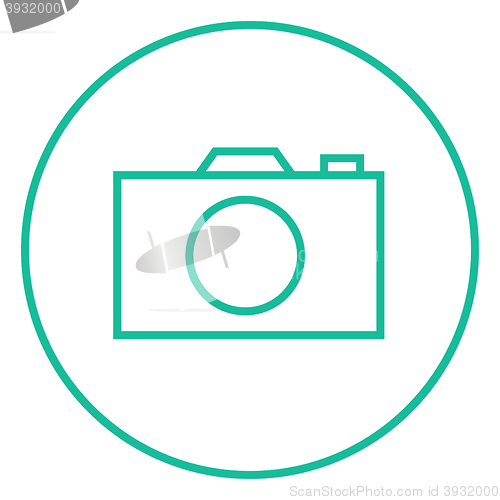 Image of Camera line icon.