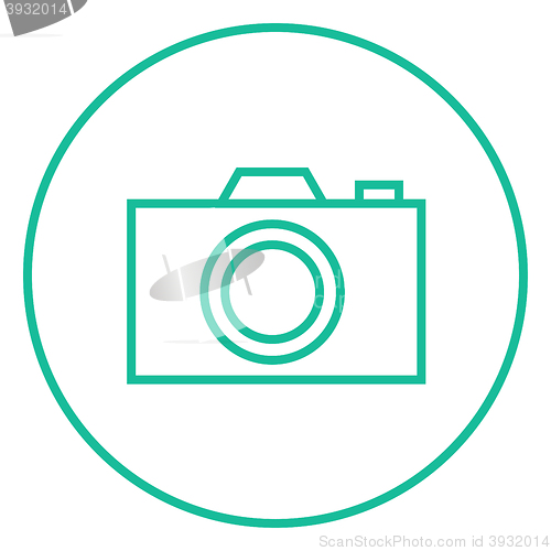 Image of Camera line icon.