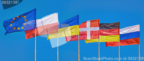 Image of Flags of Different Countries