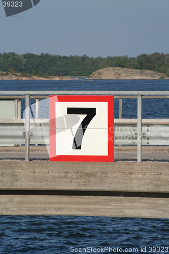 Image of Number seven (7)