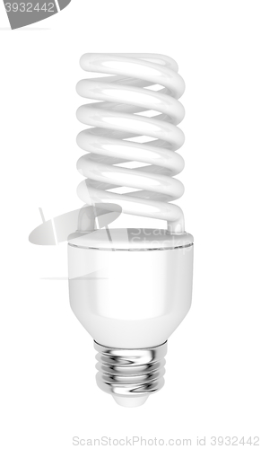 Image of Fluorescent light bulb