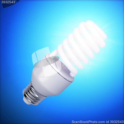 Image of Energy saving light bulb