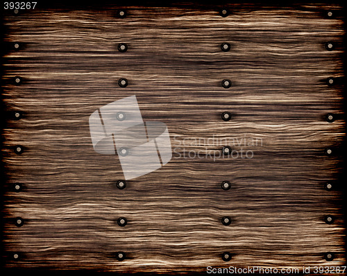 Image of grunge old wood planks