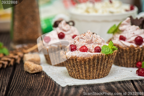 Image of Homemade dessert from cottage cheese