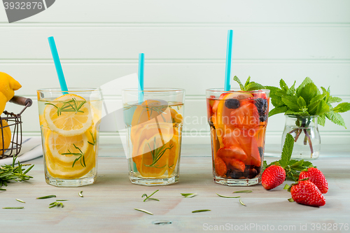 Image of Detox water cocktails