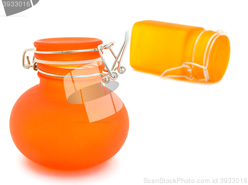 Image of Jars over White