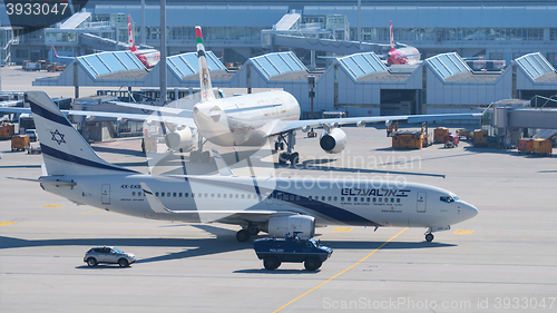 Image of El Al and escort armored vehicle ensures antiterrorism force pro