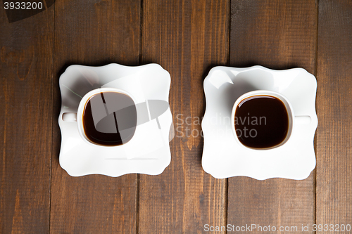 Image of Delicious black coffee for two 