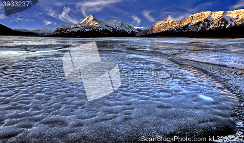 Image of Abraham Lake Winter