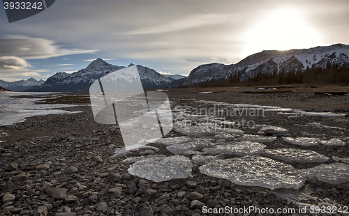 Image of Abraham Lake Winter