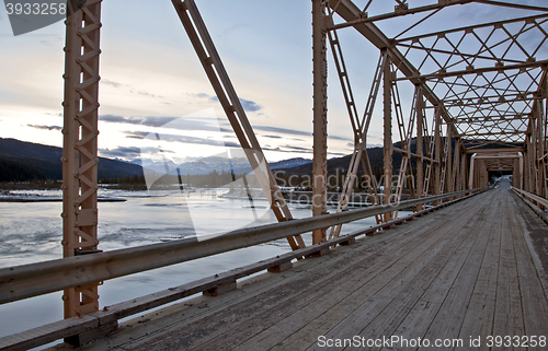 Image of Bridge over Saskatchewan River