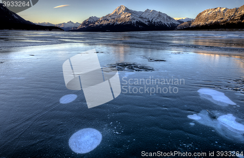 Image of Abraham Lake Winter