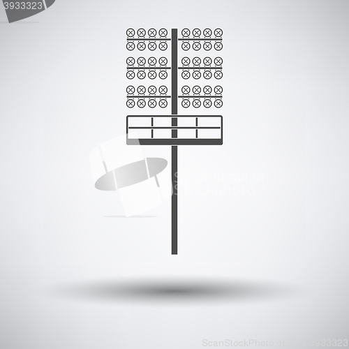 Image of Soccer light mast  icon
