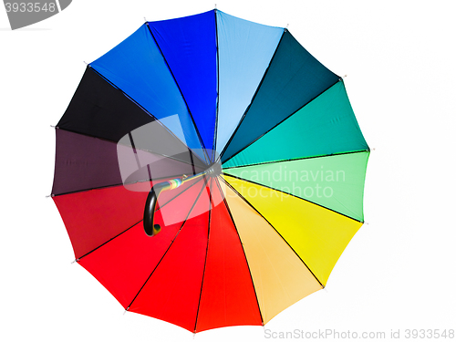 Image of Multicolored Umbrella 
