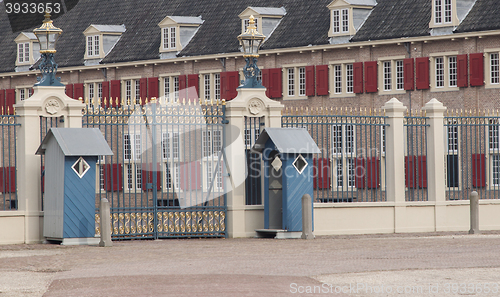 Image of Apeldoorn, Holland, March 6, 2016: Front view of the royal palac