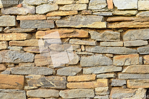 Image of stone built wall