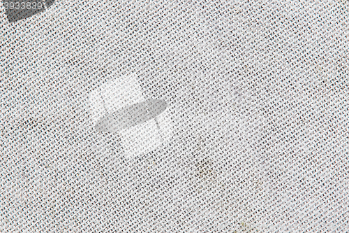 Image of White fabric texture detail