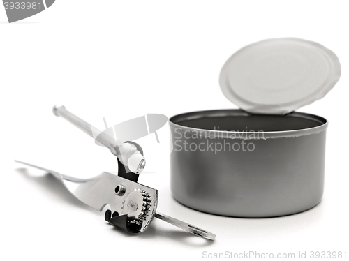 Image of Tin with Opener