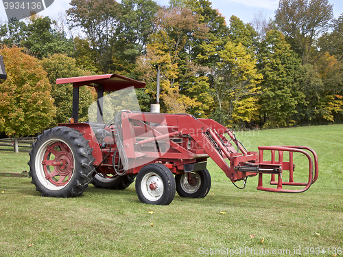 Image of Farmers tractor, USA